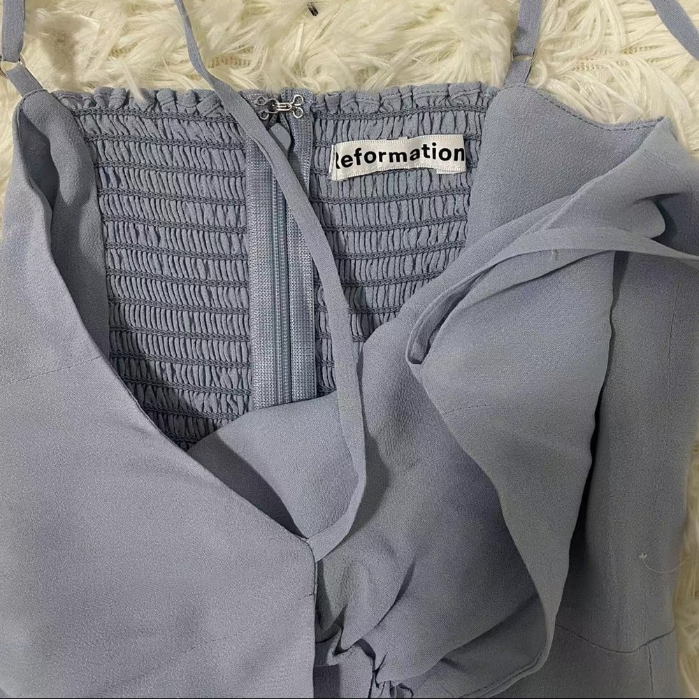 Reformation Emersyn Dress Mineral - Picture 5 of 7